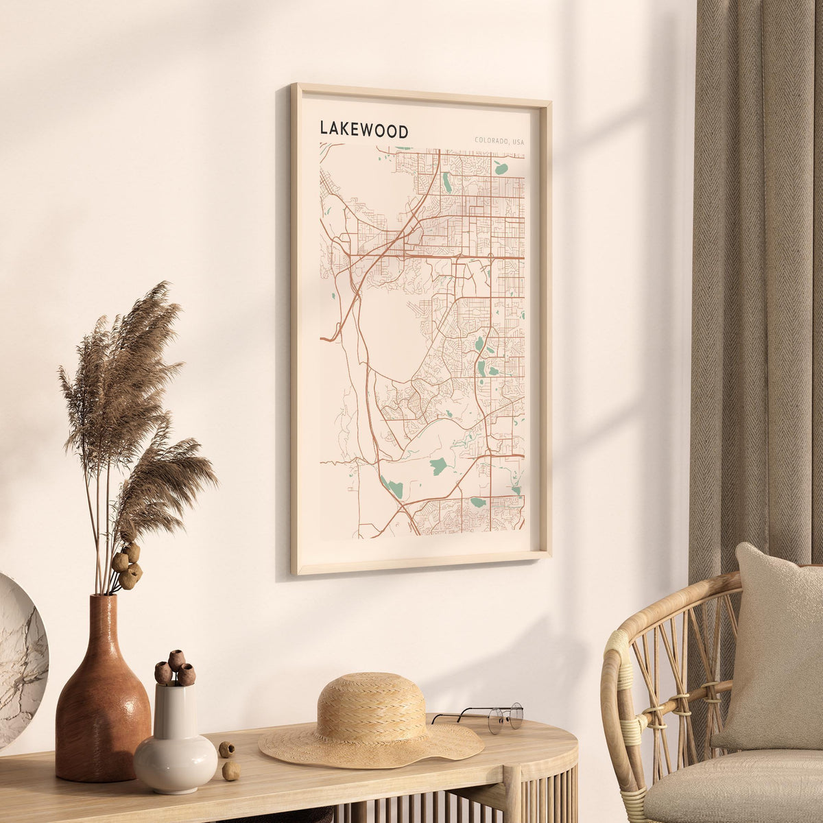 lakewood, colorado map poster - image 2
