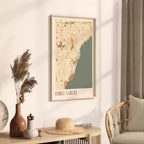 coral gables, florida map poster - image 2