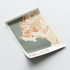 pebble beach, california map poster - image 4