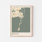 chatham, massachusetts map poster - image 1