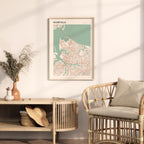 norfolk, virginia map poster - image 3