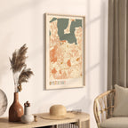 oyster bay, new york map poster - image 2