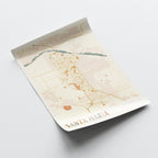 santa maria, california map poster - image 4