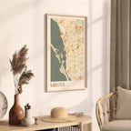 sarasota, florida map poster - image 2