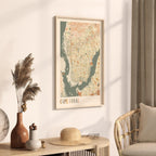 cape coral, florida map poster - image 2