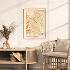 colorado springs, colorado map poster - image 3