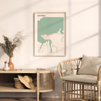 astoria, oregon map poster - image 3