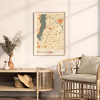 williamsburg, new york map poster - image 3
