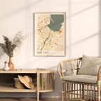 green bay, wisconsin map poster - image 3