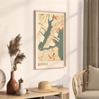 bayonne, new jersey map poster - image 2