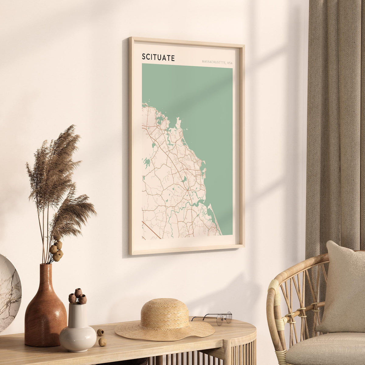 scituate, massachusetts map poster - image 2