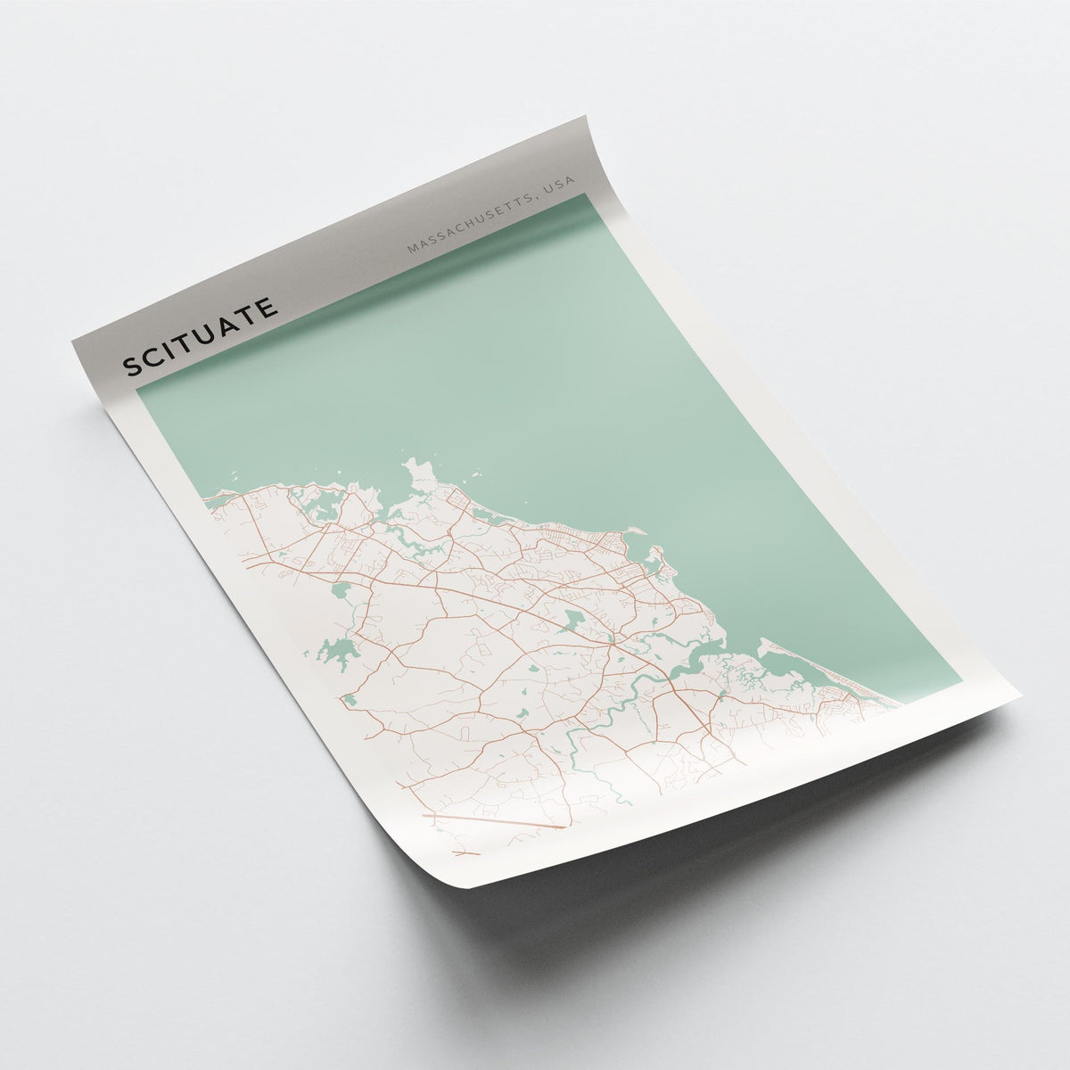 scituate, massachusetts map poster - image 4