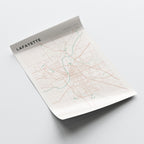 lafayette, indiana map poster - image 4