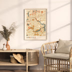 somerville, massachusetts map poster - image 3