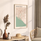 newport beach, california map poster - image 3