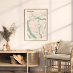 beaufort, south carolina map poster - image 2
