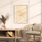 chico, california map poster - image 3