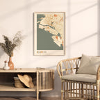 alameda, california map poster - image 3