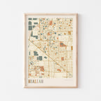 hialeah, florida map poster - image 1