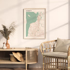 everett, washington map poster - image 3