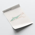 big bear lake, california map poster - image 4