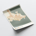 honolulu, hawaii map poster - image 4