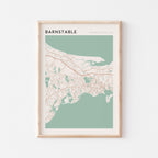 barnstable, massachusetts map poster - image 1