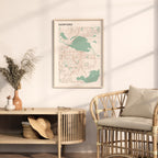 sanford, florida map poster - image 3