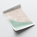 huntington beach, california map poster - image 4