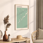 islamorada, florida map poster - image 2