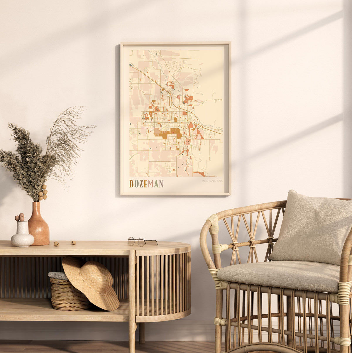 bozeman, montana map poster - image 3