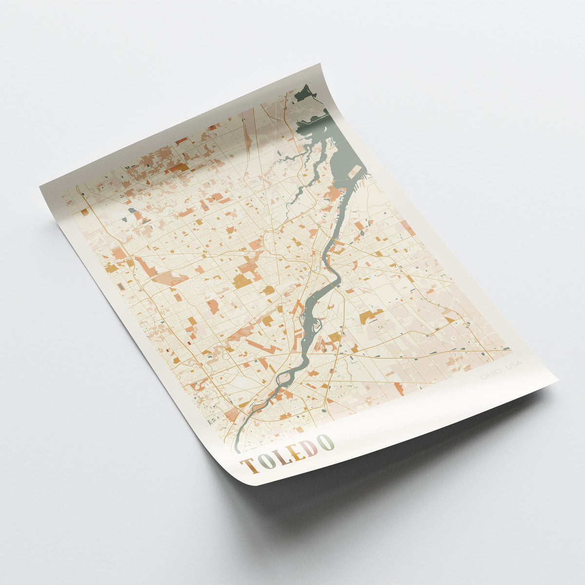 toledo, ohio map poster - image 4