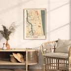 neptune beach, florida map poster - image 3