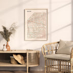 davie, florida map poster - image 3