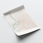 memphis, tennessee map poster - image 4