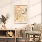 chattanooga, tennessee map poster - image 3