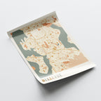 bellevue, washington map poster - image 4