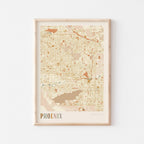 phoenix, arizona map poster - image 1