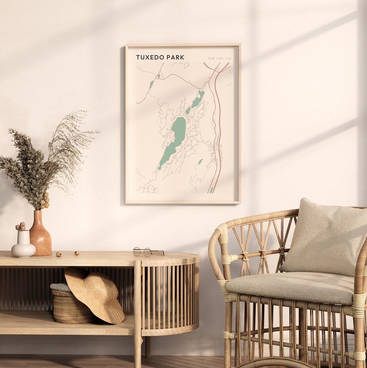 tuxedo park, new york map poster - image 3