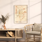 terre haute, indiana map poster - image 3