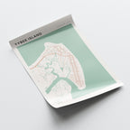 tybee island, georgia map poster - image 4
