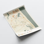 bethany beach, delaware map poster - image 4