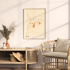 ojai, california map poster - image 3