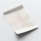 yuba city, california map poster - image 4