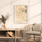 league city, texas map poster - image 3