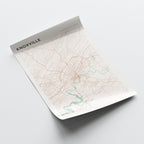 knoxville, tennessee map poster - image 4