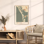 vero beach, florida map poster - image 3