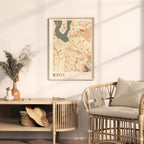 renton, washington map poster - image 3