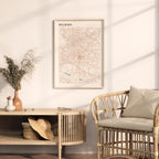 raleigh, north carolina map poster - image 3