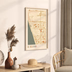 el segundo, california map poster - image 2